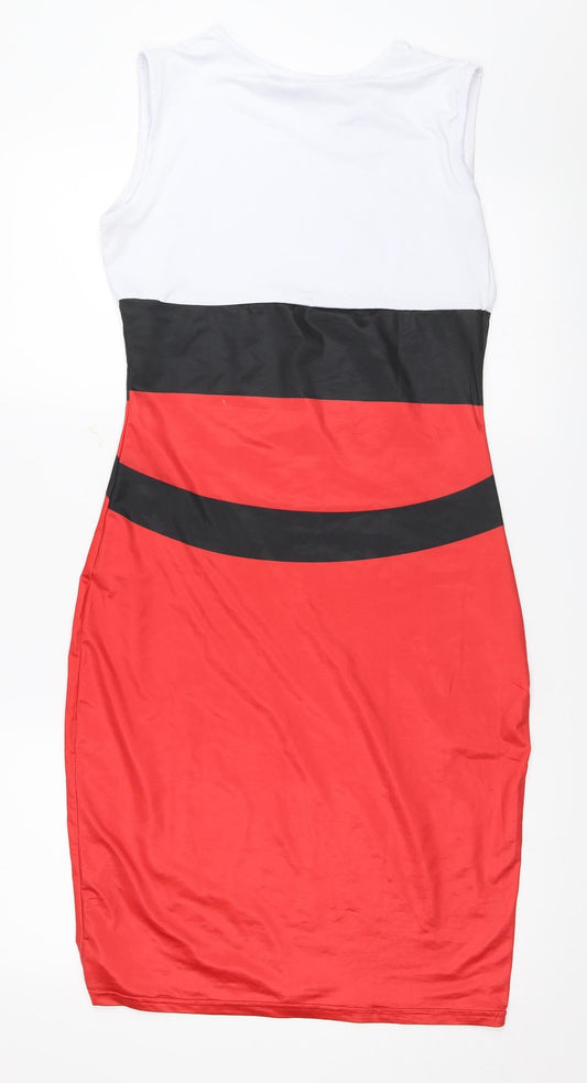 Ruiyige Womens Red Bodycon Size M
