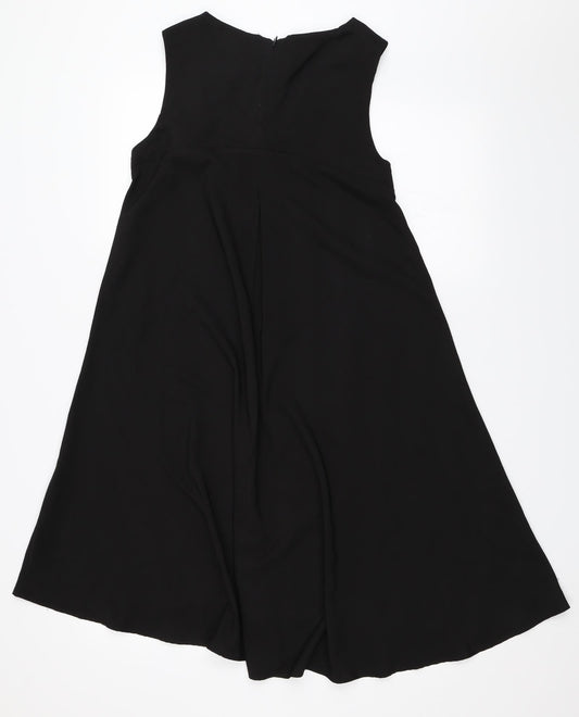 Collection London Womens Black Trapeze & Swing Size 10