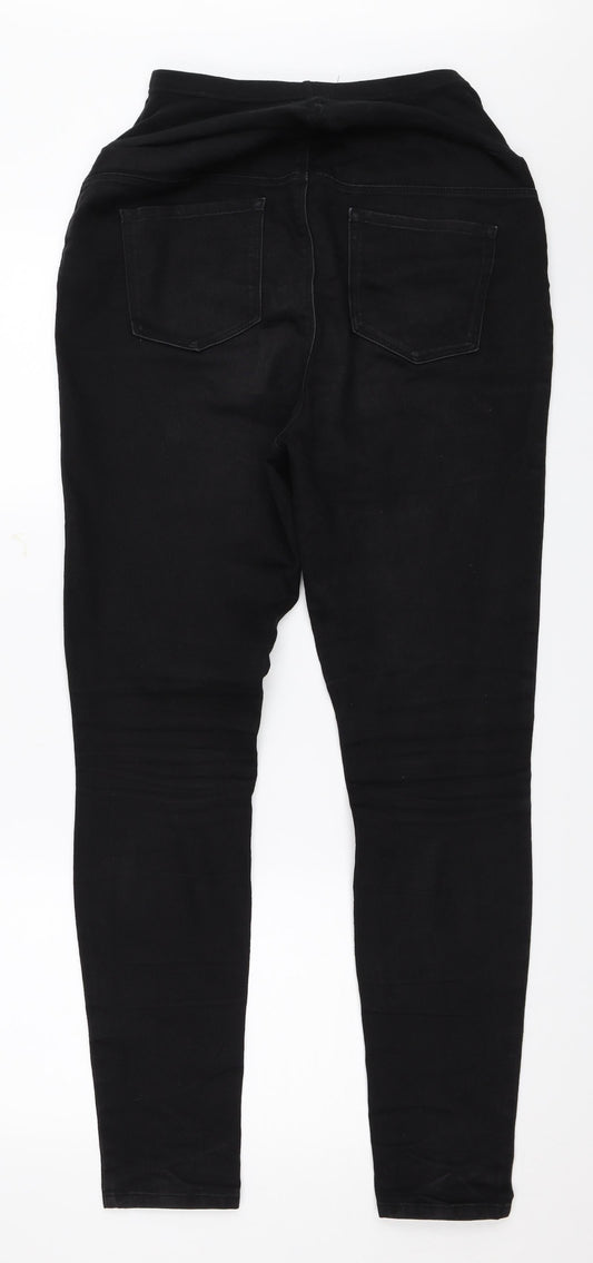 George Womens Black Denim Skinny Jeans Size 36 in L29 in