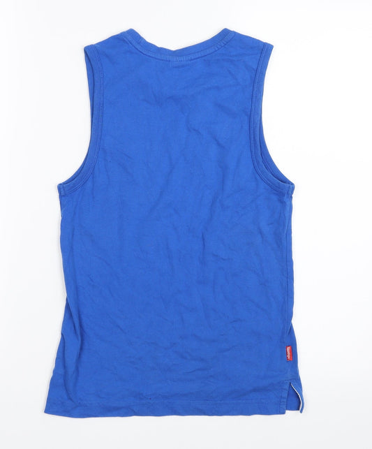 Slazenger Boys Blue Basic Tank Size 7-8 Years