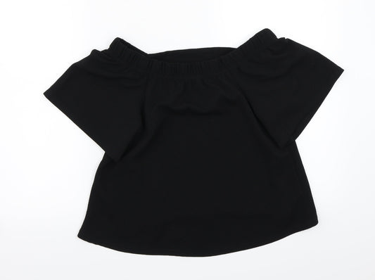 Pretty little thing Womens Black Basic T-Shirt Size S