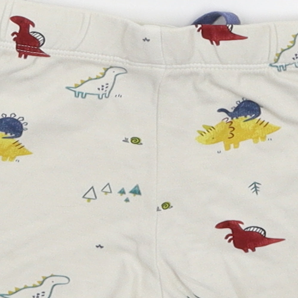 George Baby White Cropped Trousers Size 6-9 Months - Shorts
