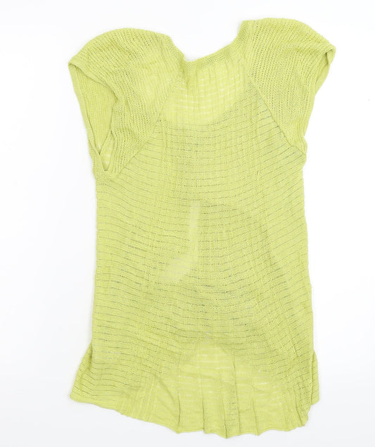Marks and Spencer Womens Green Cardigan Jumper Size 10