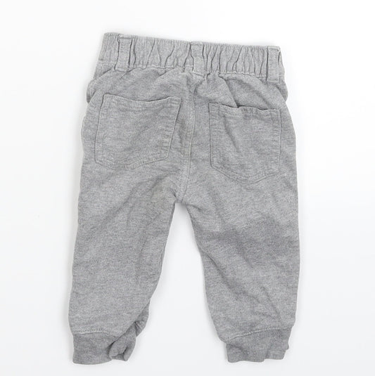 Gap Boys Grey Jogger Trousers Size 12-18 Months