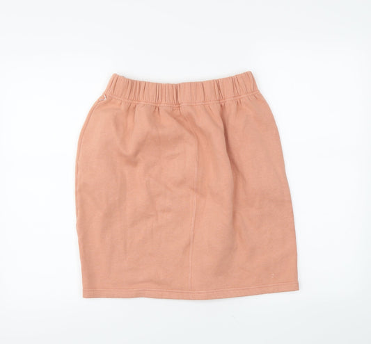 DASH Womens Pink Straight & Pencil Skirt Size L
