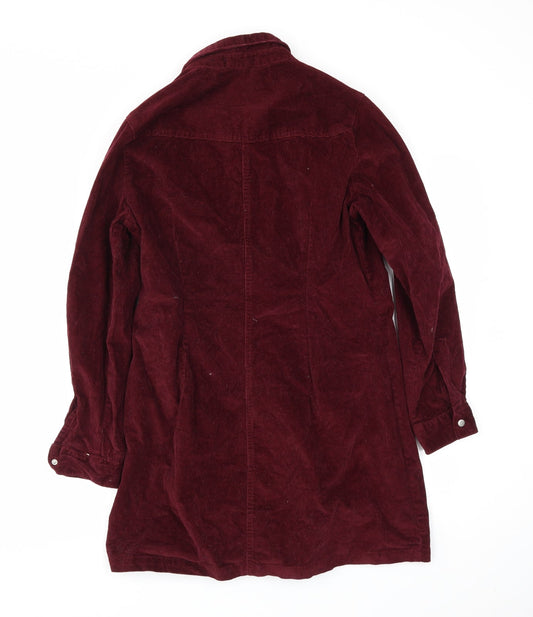 Papaya Womens Red Jacket Coat Size 14