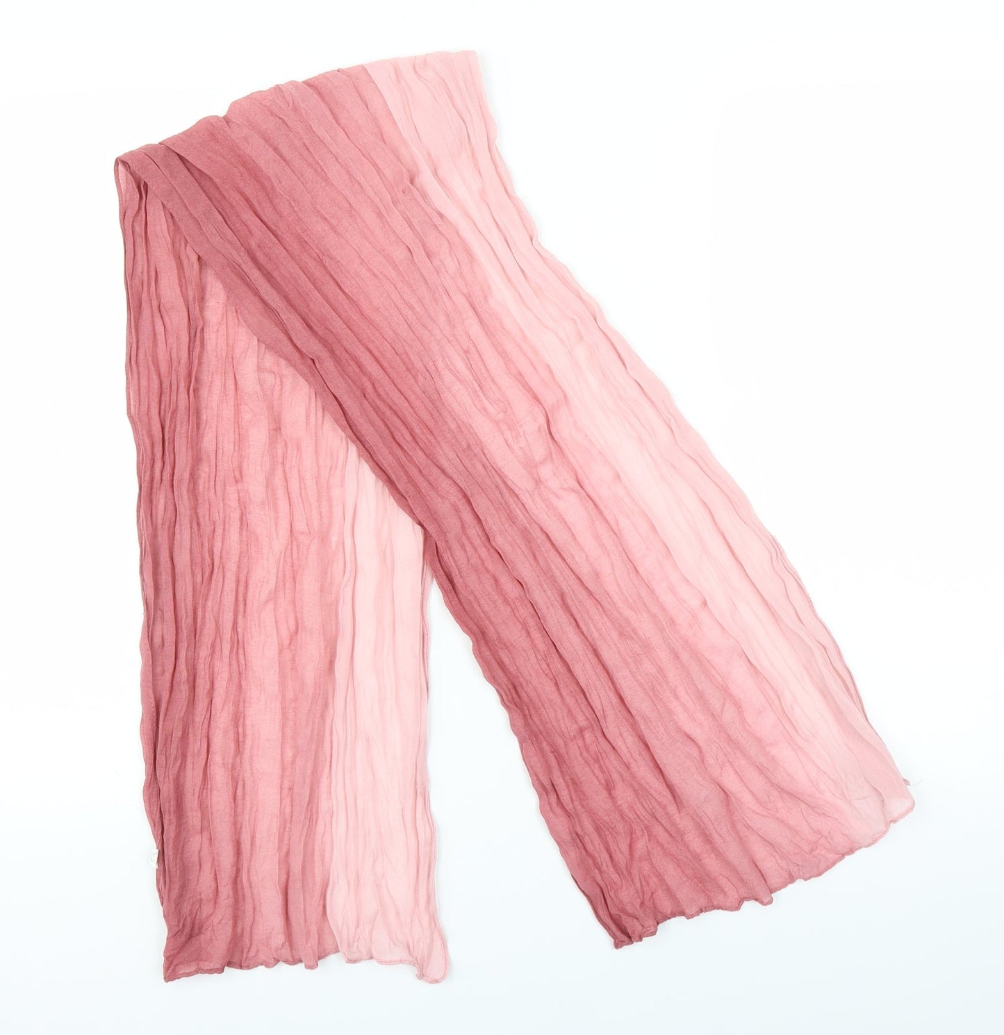 Preworn Womens Pink Scarf