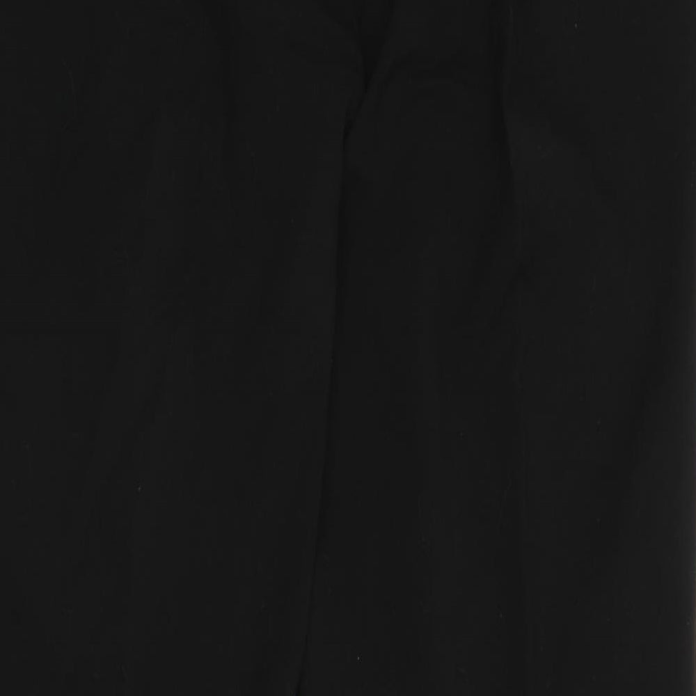 Trutex Womens Black Trousers Size 34 in L28 in