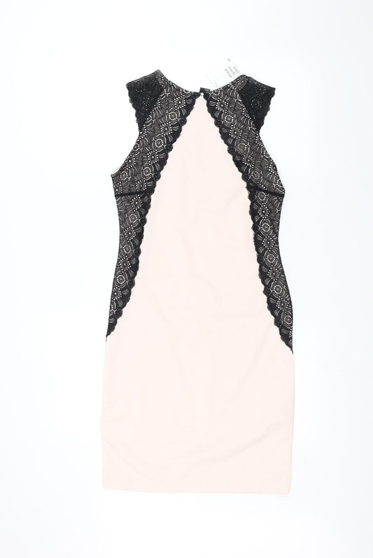 H&M Womens Pink Pencil Dress Size S