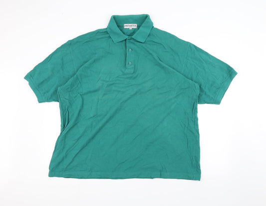 Antartex Mens Green Polo Size XL