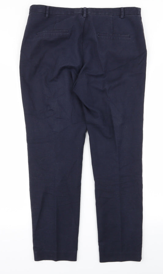 Zara Womens Black Trousers Size 8 L24 in