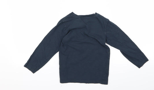 NEXT Boys Blue Rayon Basic T-Shirt Size 5 Years