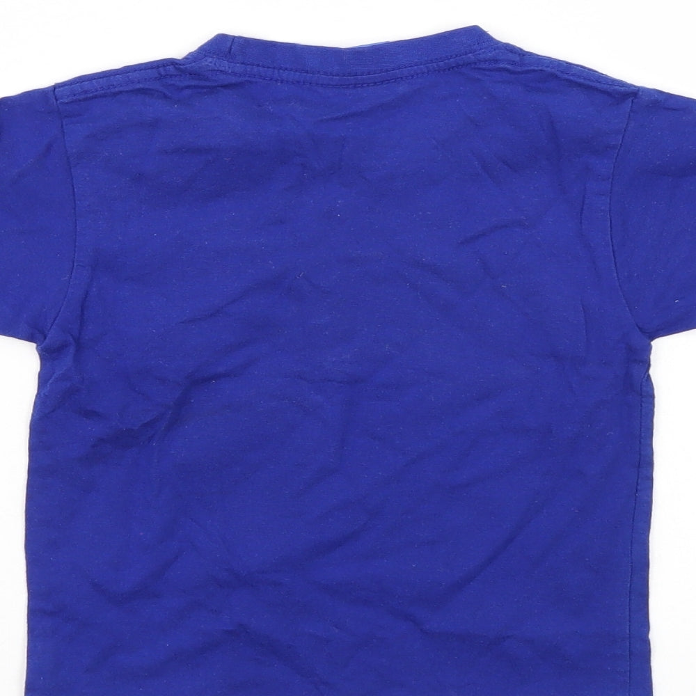 safon Boys Blue Basic T-Shirt Size 2 Years