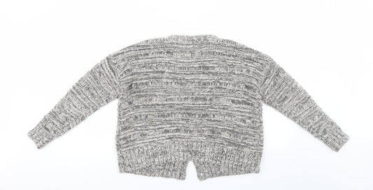 Limited Collection Womens Grey Cardigan Jumper Size 10