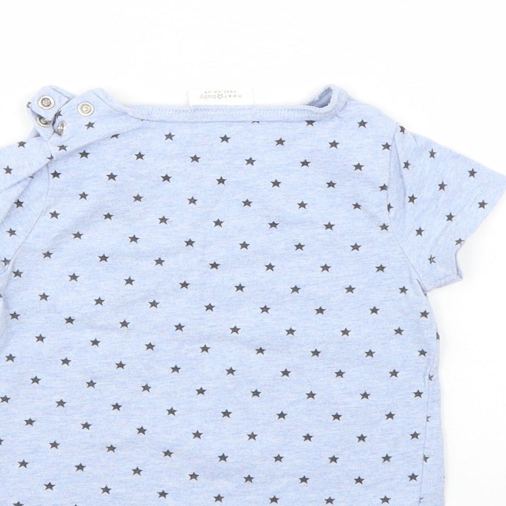 NEXT Boys Blue Polka Dot Basic Casual Size 6-9 Months