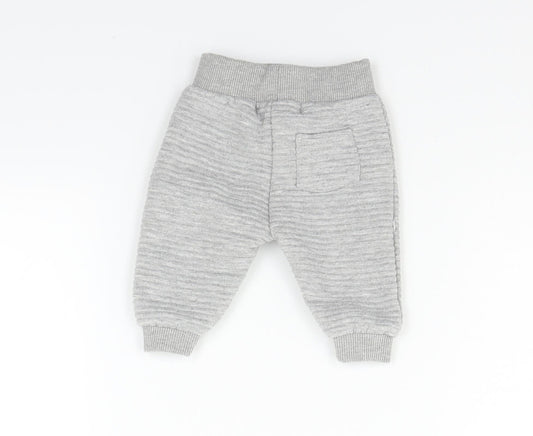 Earlydays Boys Grey Track Pants Leggings Size 0-3 Months