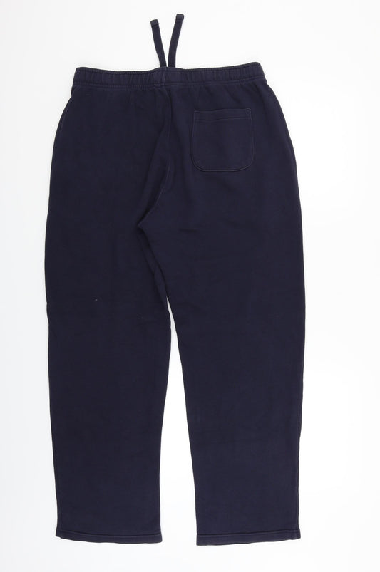 ACW85 Womens Blue Jogger Trousers Size M L27 in