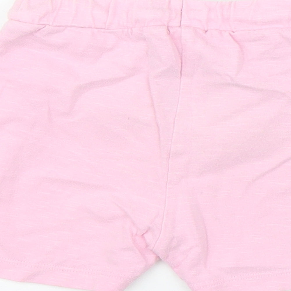 M&S Girls Pink Capri Leggings Size 18 Months