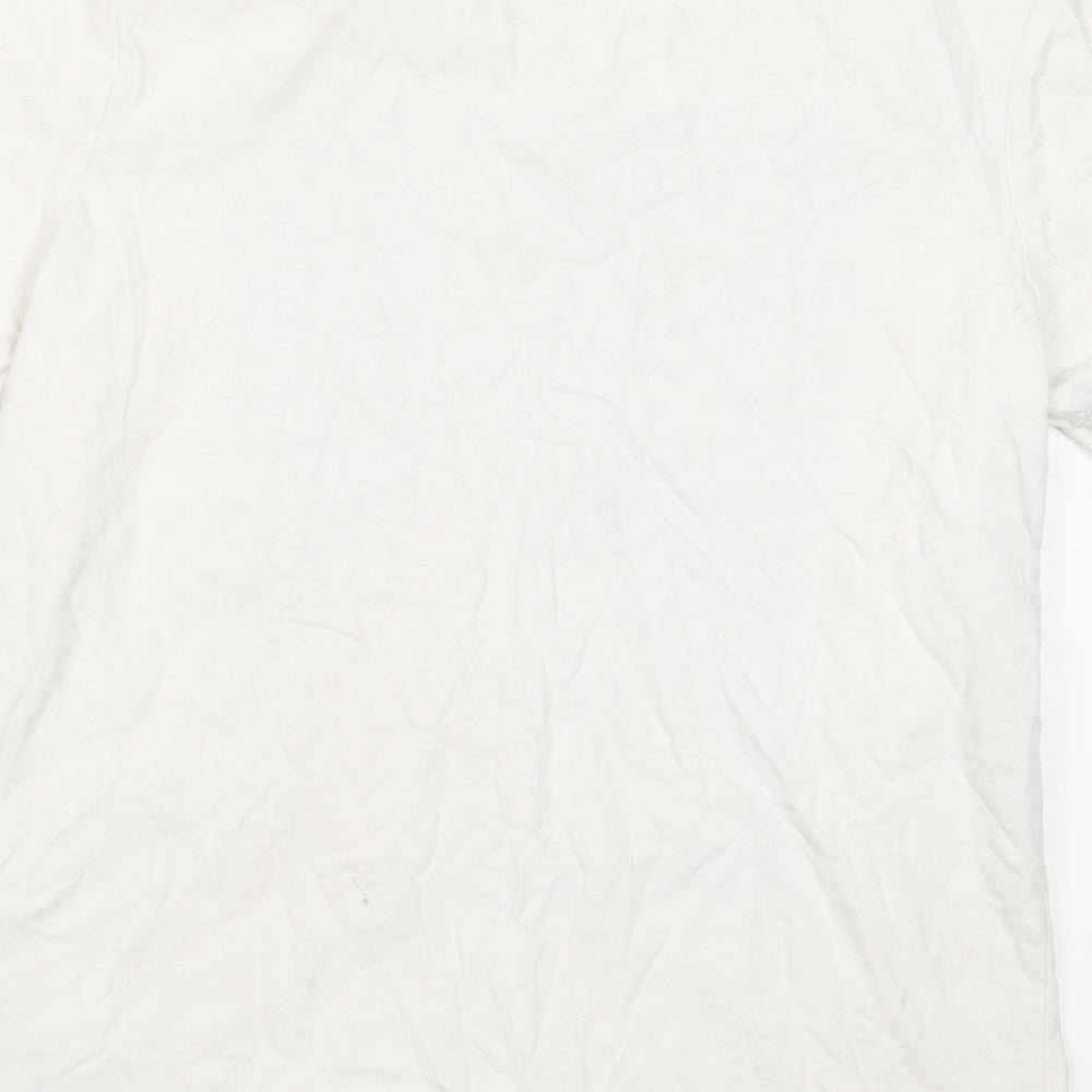 Gap Boys White Basic T-Shirt Size 8-9 Years