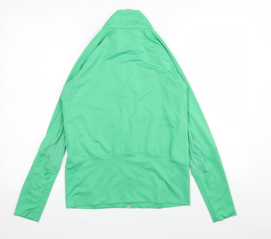 Reebok Womens Green   Full Zip Jumper Size 12