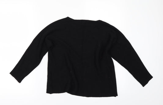 H&M Womens Black Pullover Jumper Size XS