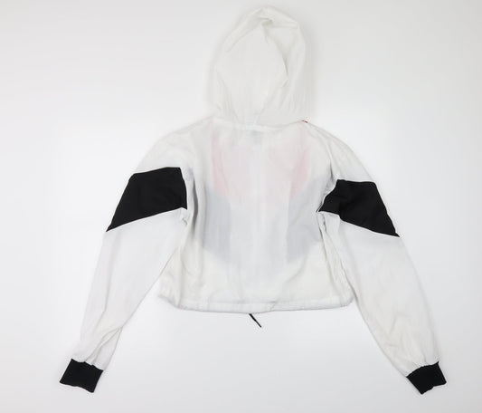 Rising Womens White Jacket Size L