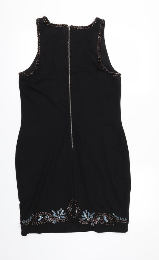 New Look Womens Black Mini Size 14