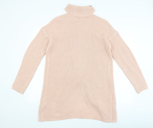 Jaqueline deYong Womens Pink Pullover Jumper Size S