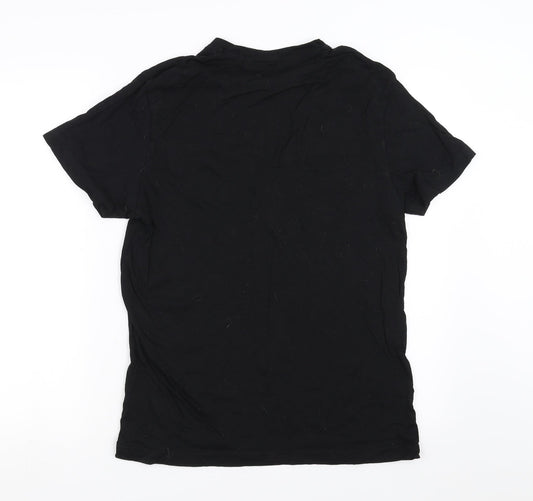 Subbuteo Mens Black T-Shirt Size M - football is coming