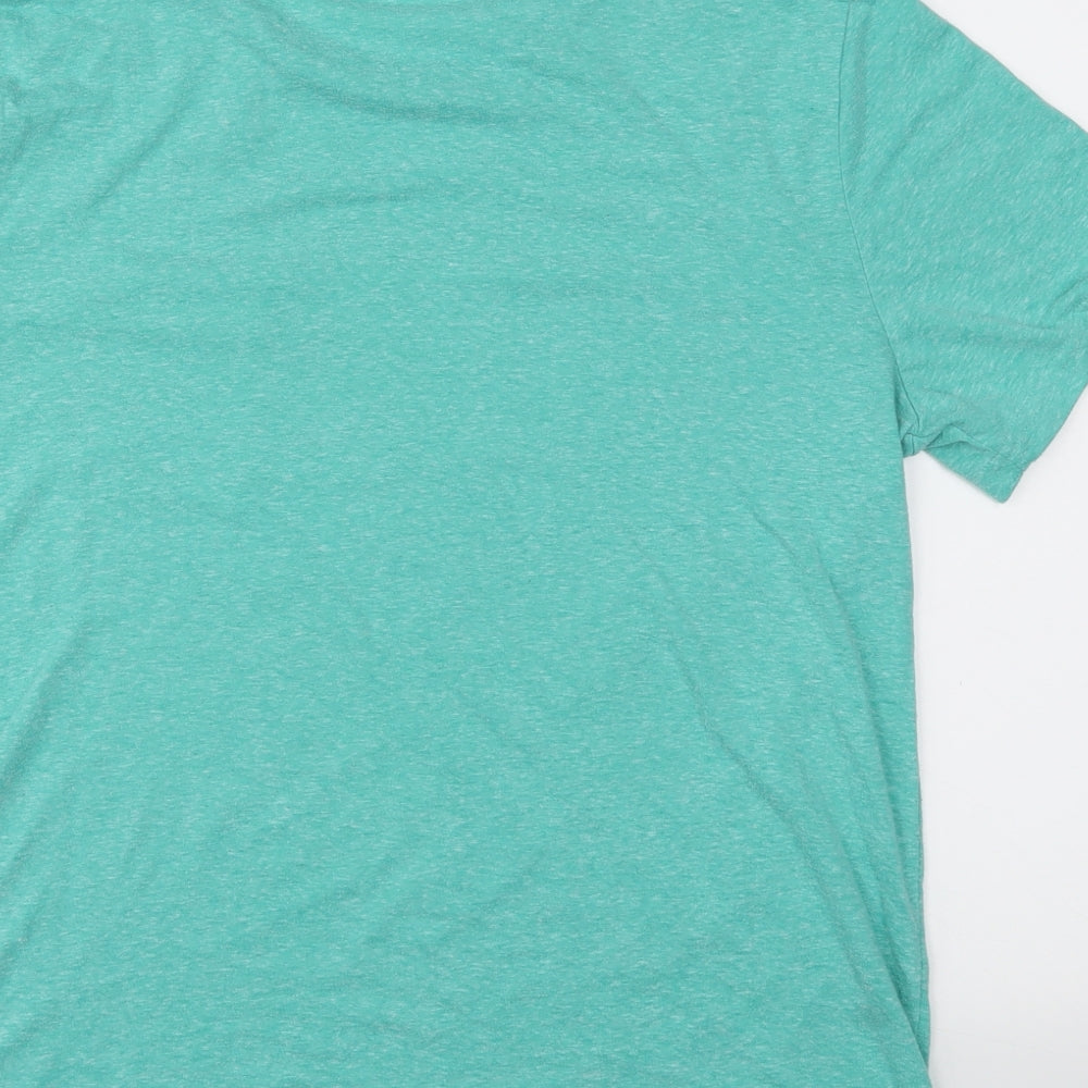 Nutmeg Mens Green T-Shirt Size M
