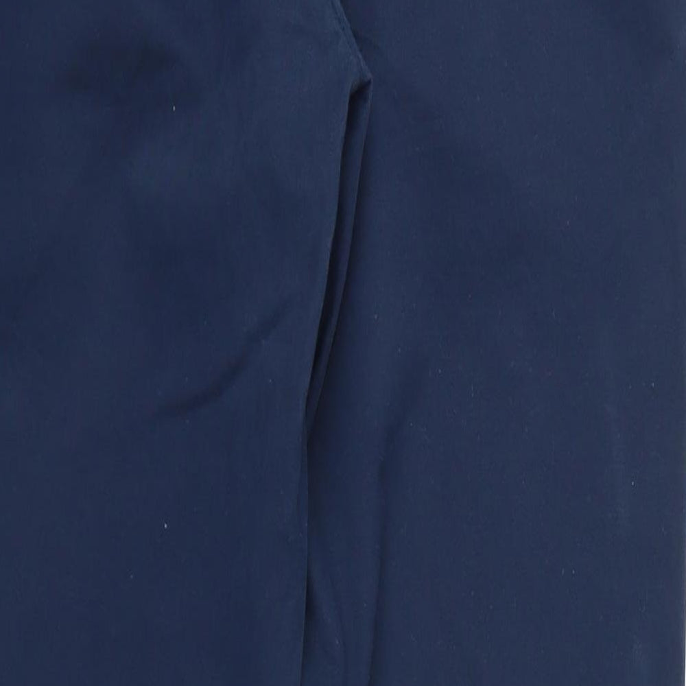 Next Womens Blue Capri Trousers Size 32 in L25 in