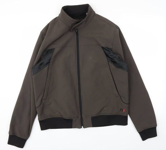 Z1X Mens Green Jacket Coat Size XL