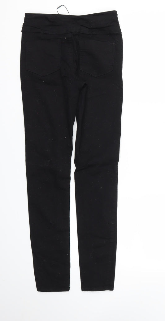DENIM &CO Womens Black Skinny Jeans Size 6 L29 in