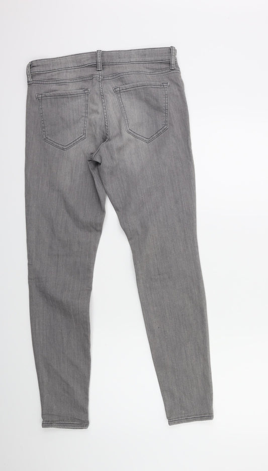 Gap Womens Grey Denim Skinny Jeans Size 10 L30 in