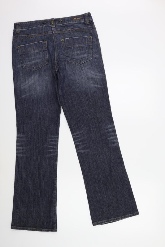 Love jeans Womens Blue Denim Straight Jeans Size 36 in L30 in