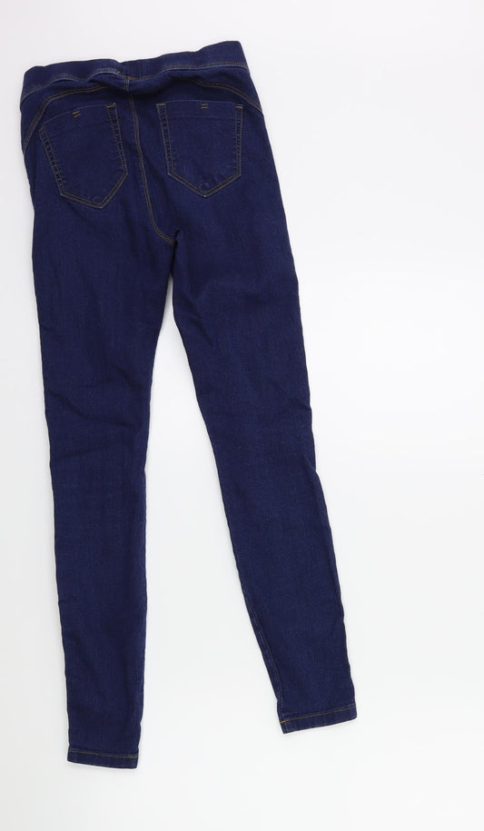 Denim & Co. Womens Blue Denim Jegging Jeans Size 6 L26 in