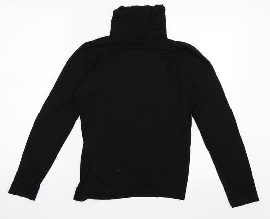 CMD Womens Black Basic T-Shirt Size S