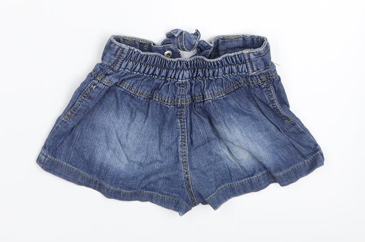 Young Dimension Girls Blue Denim Cropped Jeans Size 12-18 Months