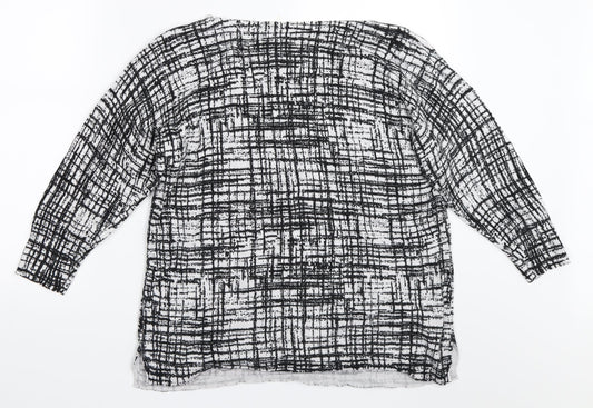 Papaya Womens Black Pullover Jumper Size 16