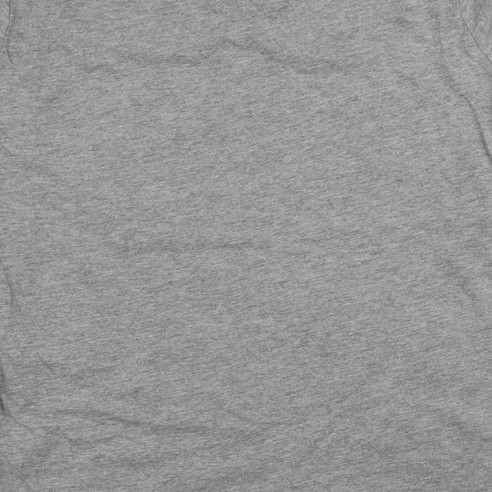 Brand and care label for Stedman women’s grey jersey basic t-shirt, size XL, - slogan