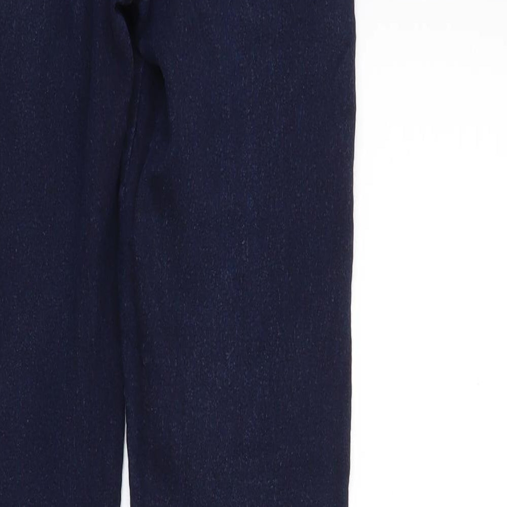Brand and care label for Primark women’s blue denim skinny jeans, size UK 6, 27-inch leg