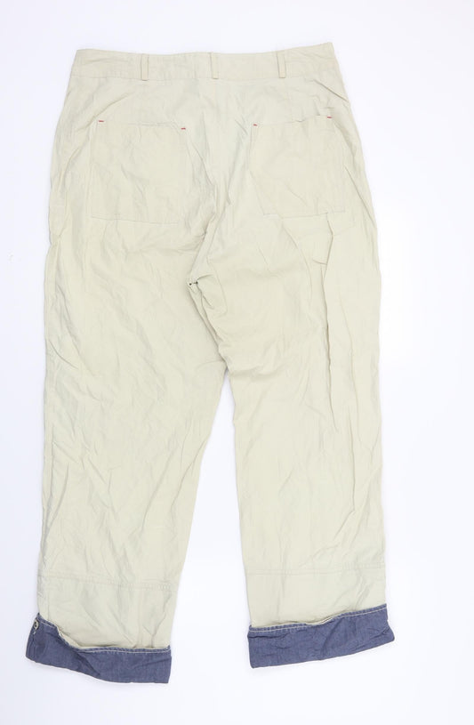 Etam Womens Beige Chino Trousers Size 31 in L24 in