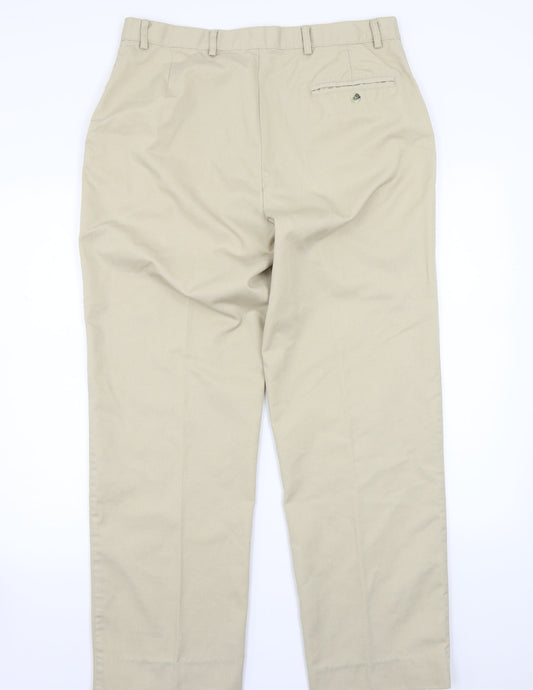 Mens casuals Womens Beige Trousers Size 38 L28 in