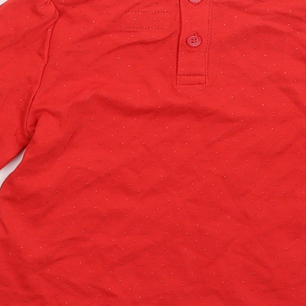 F&F Baby Red Basic T-Shirt Size 6-9 Months