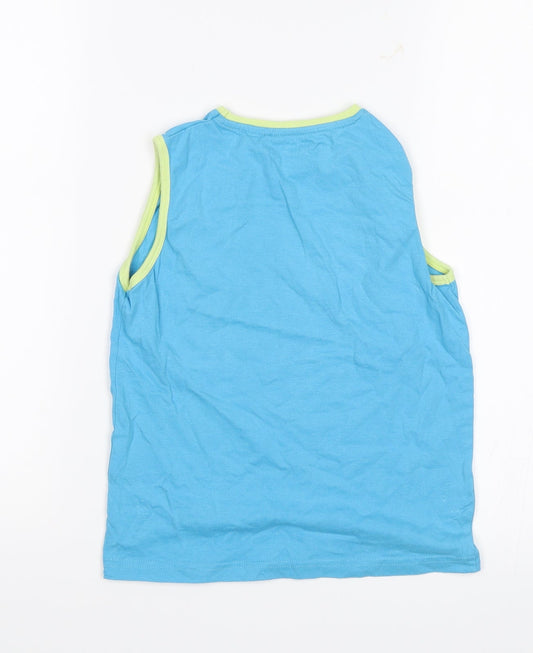 Urban Rascals Boys Blue Basic Tank Size 5-6 Years - Making cool look easy