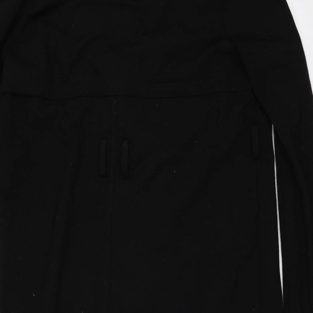 Brand and care label for Atmosphere women’s black jacket, size UK 12