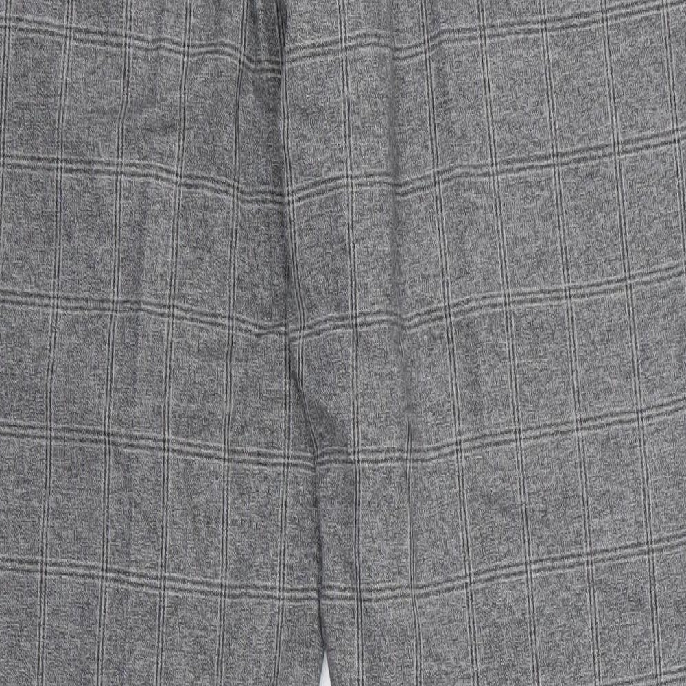 Brand and care label for nect men’s grey trousers, size 34, 26-inch leg - v