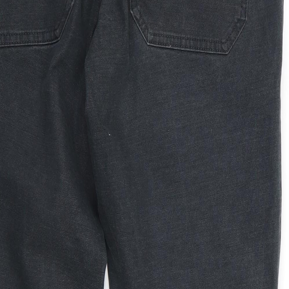 NEXT Womens Grey Trousers Size 14 L27 in - v
