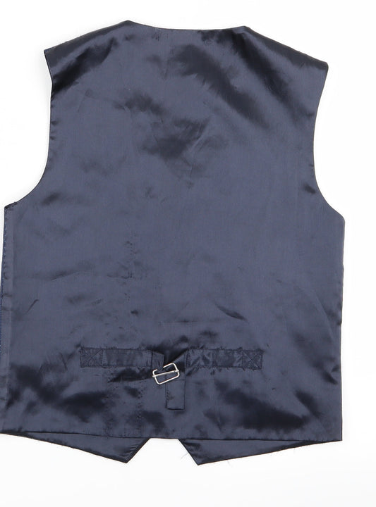 John Boys Blue Ringer Button-Up Size 13 Years