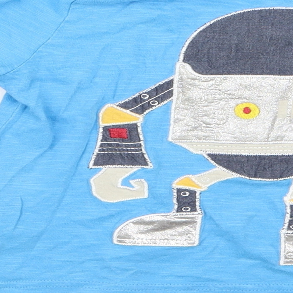 Nutmeg Boys Blue Basic T-Shirt Size 2 Years - v